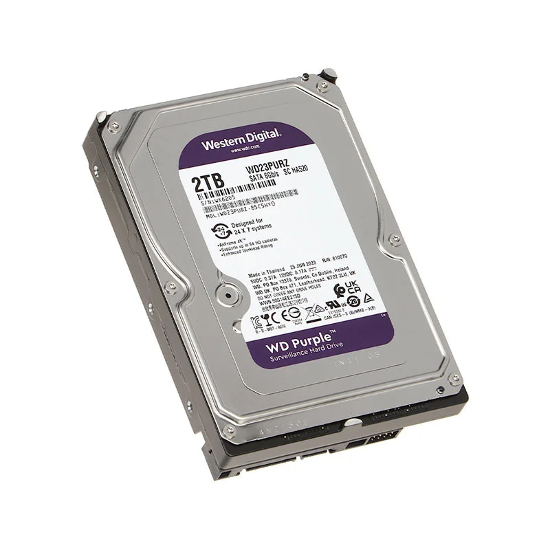 DISCO DURO WESTERN DIGITAL * 2TB *SERIE PURPURA, WD23PURZ, WESTERN DIGITAL