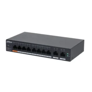 SWITCH ADMINISTRABLE 10 PUERTOS *8 POE, DH-CS4010-8ET-60, DAHUA