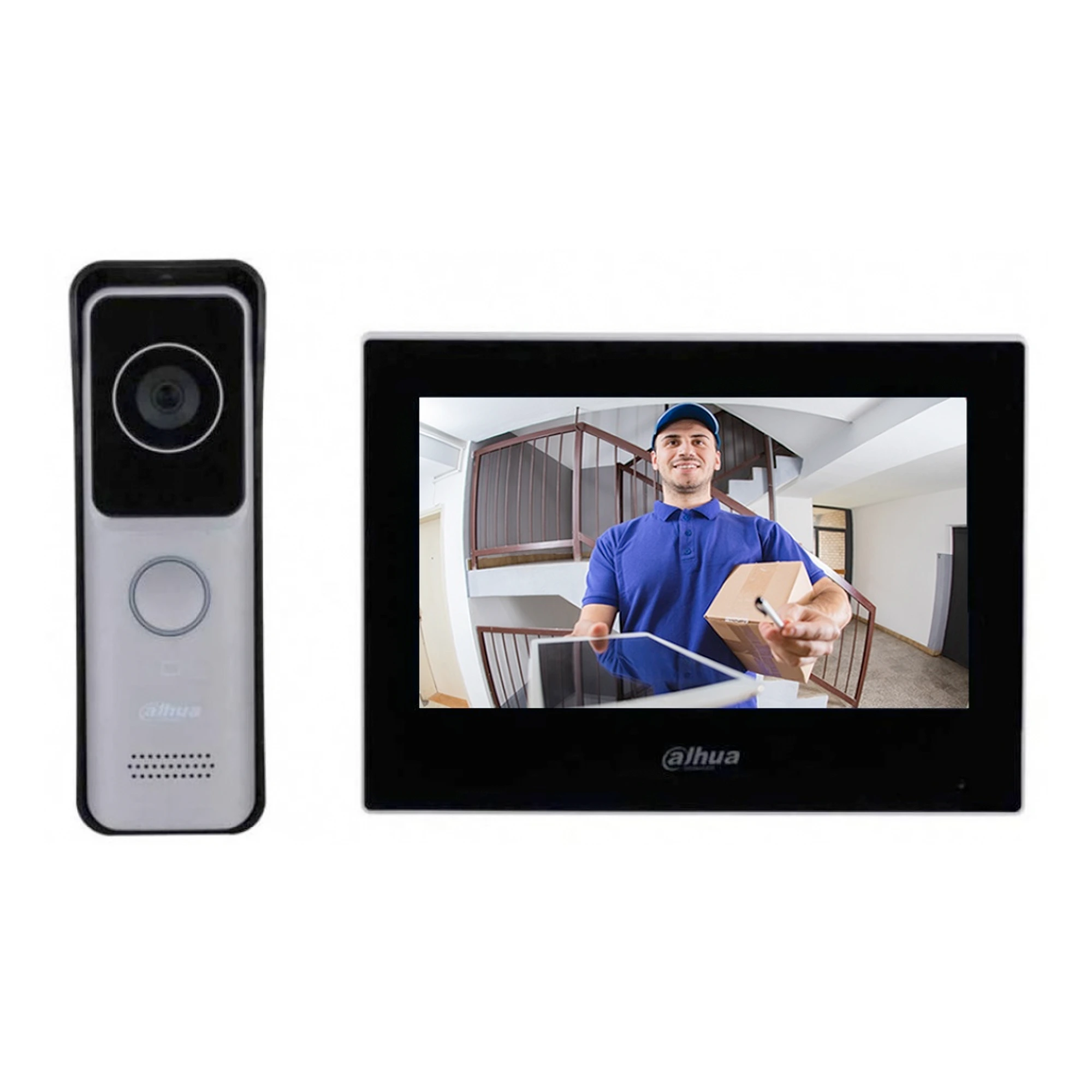 KIT DE VIDEO PORTERO IP WIFI, KTW02, DAHUA KIT DE VIDEO PORTERO IP WIFI, KTW02, DAHUA