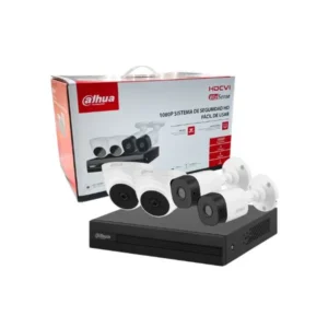 KIT 4 CAMARAS PLASTICAS 1080P *3.6MM, DAHUA