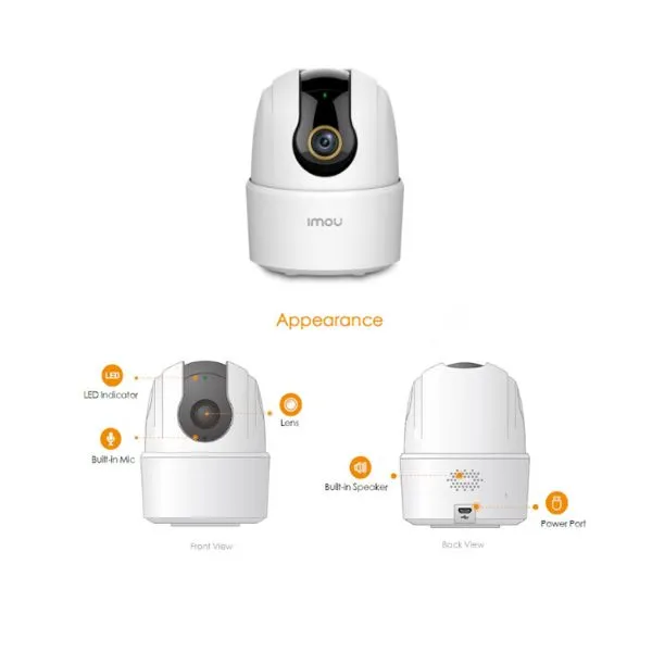 CAMARA RANGER 2C IP WIFI TIPO PT 2MP, IPC-TA22CN-G-imou, IMOU