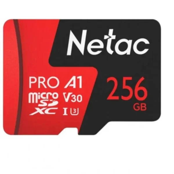 MEMORIA MICRO SD 256GB EXTREME PRO, NT02P500PRO-256G-S, NETAC